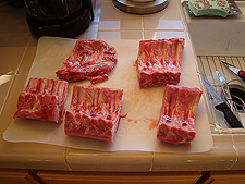 sectioned ribs