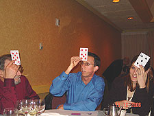 Playing Indian poker