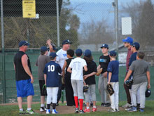 baseball practice
