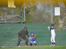 baseball practice