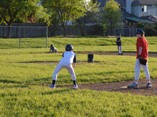baseball practice