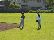 baseball practice