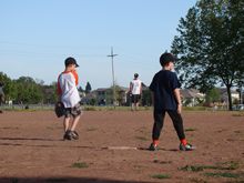 Eighth Baseball Practice