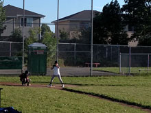 baseball practice
