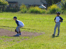 baseball practice