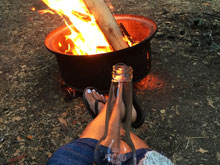 Camping at Cloverdale KOA
