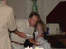 Why is Dave ducking?