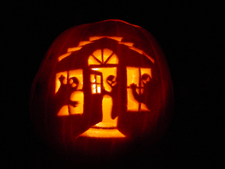 Heidi's pumpkin.