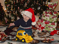 Hunter has to wear the silly hat again.