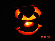 Hunter's little pumpkin.