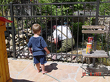 Hunter watching
