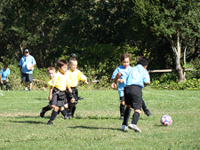 Hunter's first game.