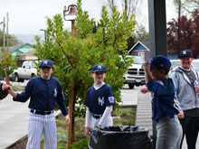 t-ball training day