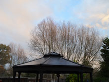 pretty evening skies from the back yard